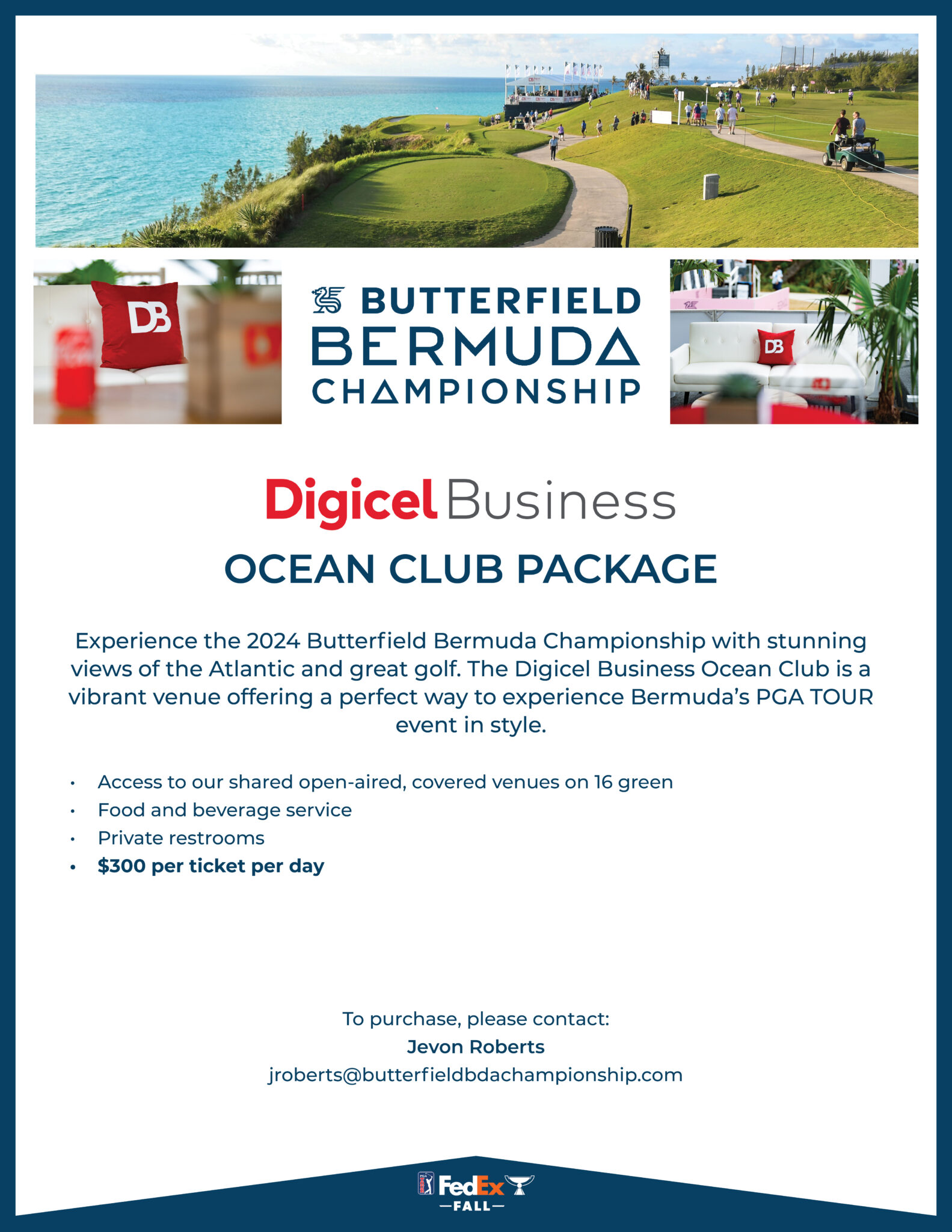 Digicel Business Ocean Club Butterfield Bermuda Championship